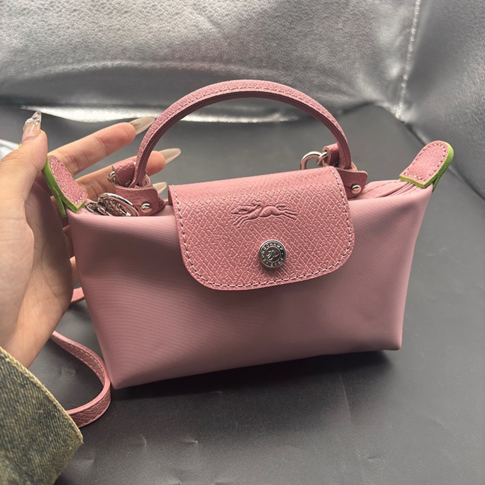 Longchamp Le Pliage Recycle Petal Pink Mini Tote